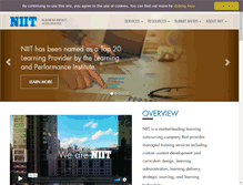 Tablet Screenshot of niit.com